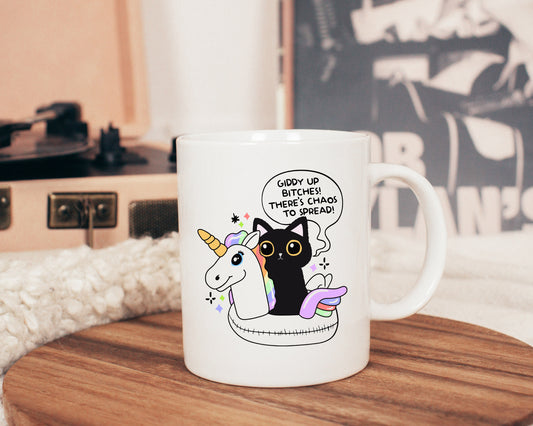 Time to Spread Chaos Mug