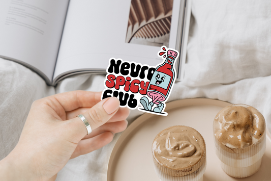 Neuro Spicy Club Sticker