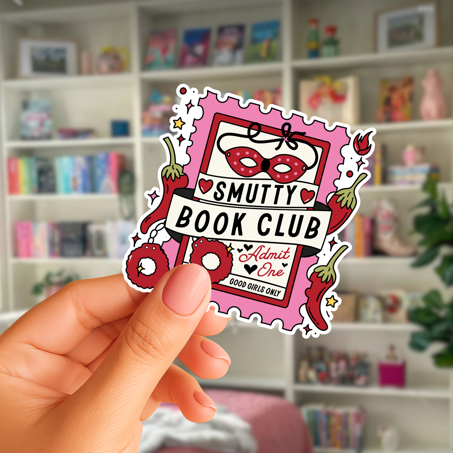 Smutty Book Club Sticker