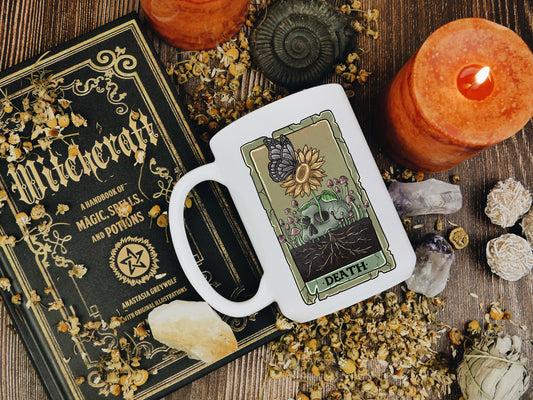 Death Tarot Card Mug