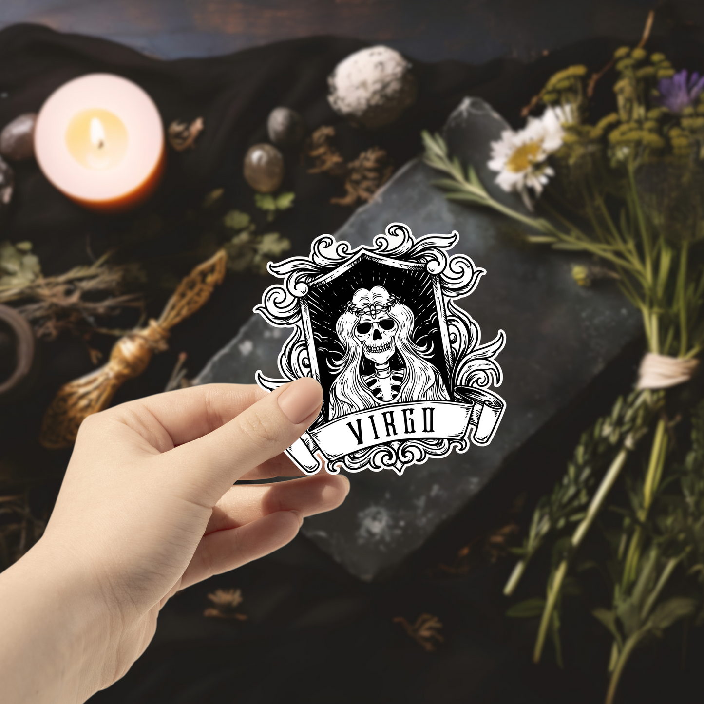 Virgo Sticker