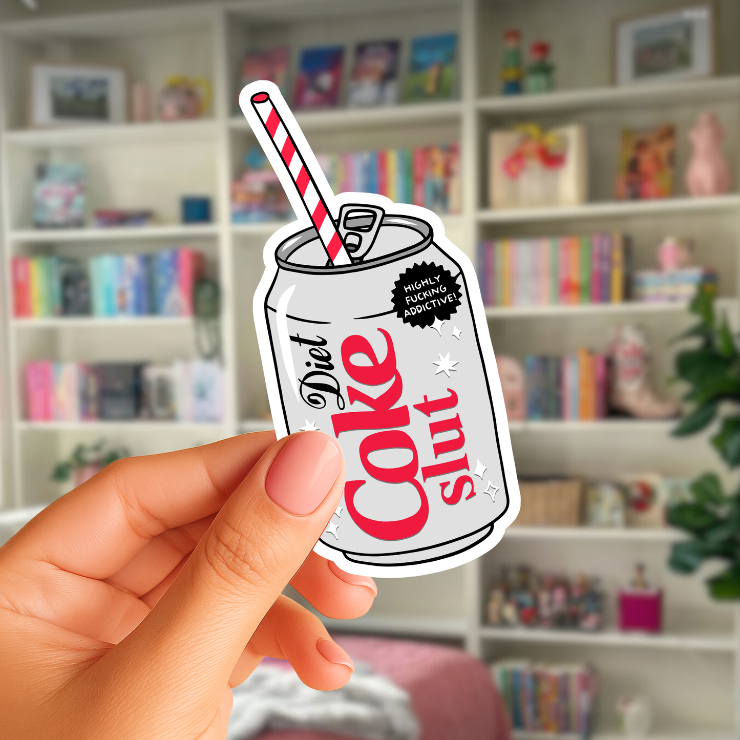 Diet Coke Slut Sticker