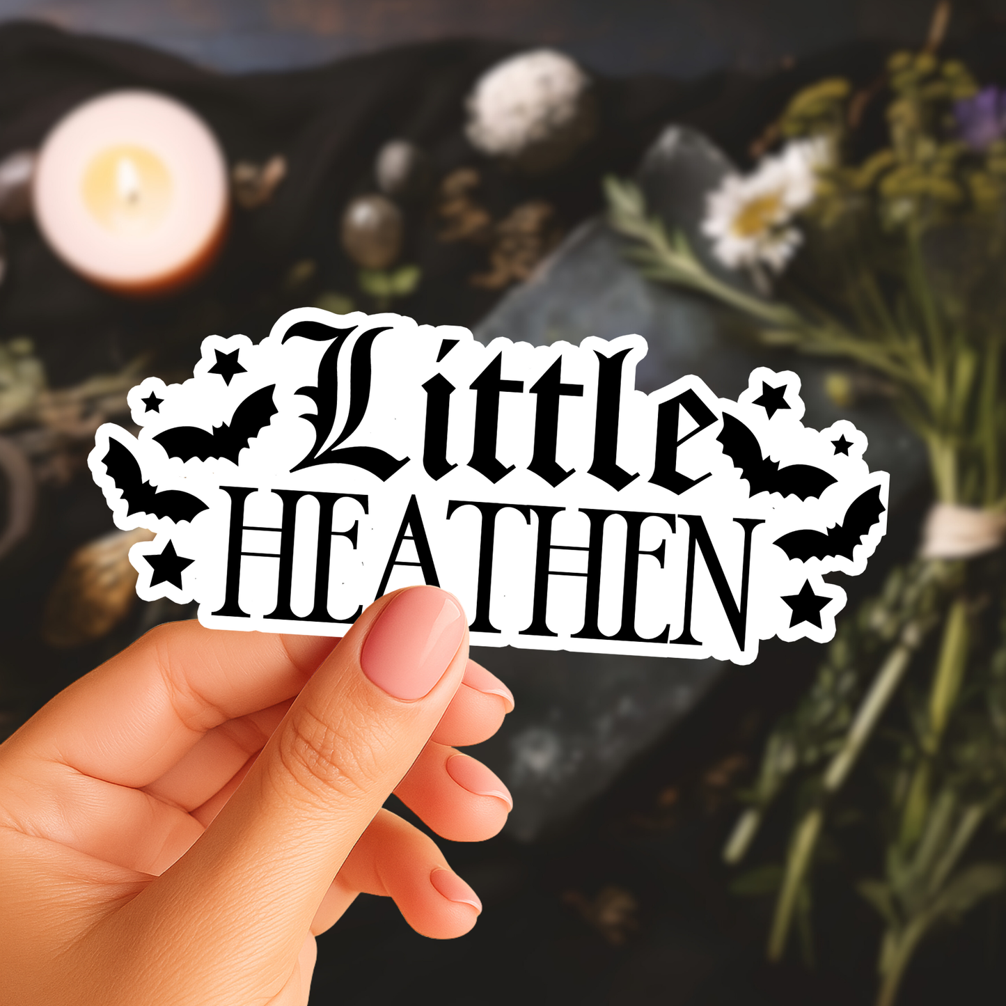Little Heathen Sticker