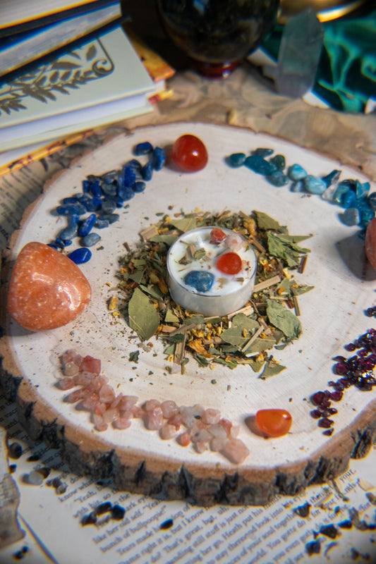 Creativity Spell Tealight Candle