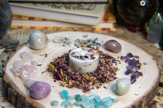 Self Love Spell Tealight Candle