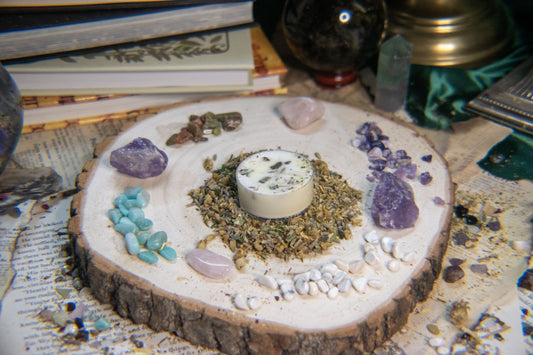 Calming Spell Tealight Candle