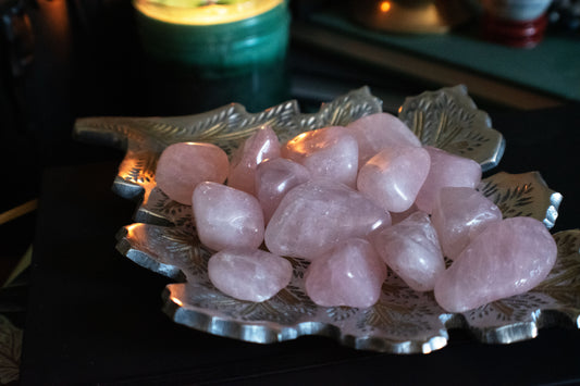 Rose Quartz Crystal Tumble