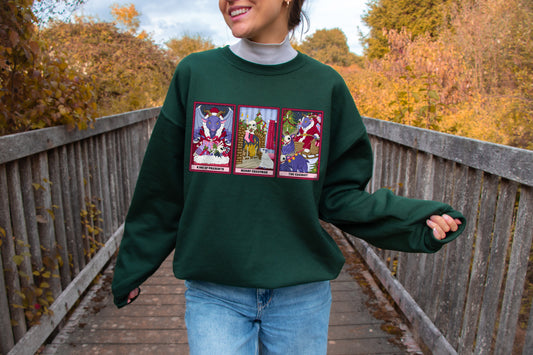 Krampus Tarot Sweatshirt