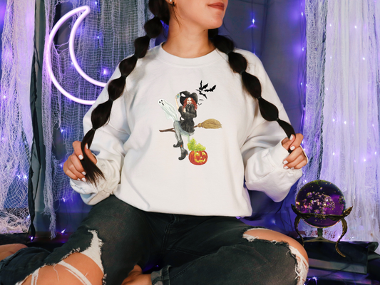 Halloween Girlie Sweatshirt