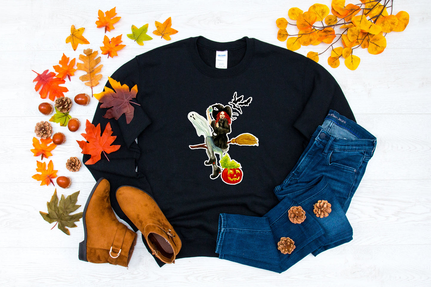 Halloween Girlie Sweatshirt
