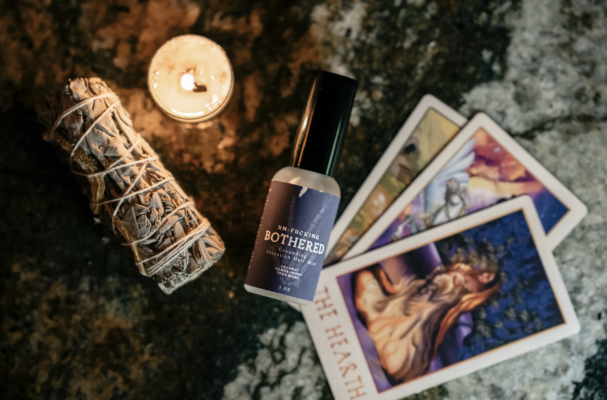 Un-FUCKING BOTHERED Grounding Intention Hair Mist