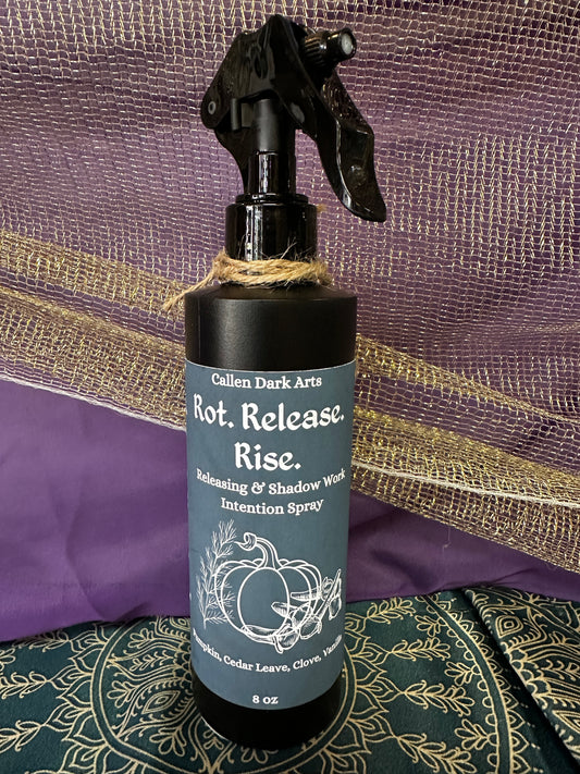 Rot. Release. Rise. — Fall Intention Spray for Shadow Work + Releasing
