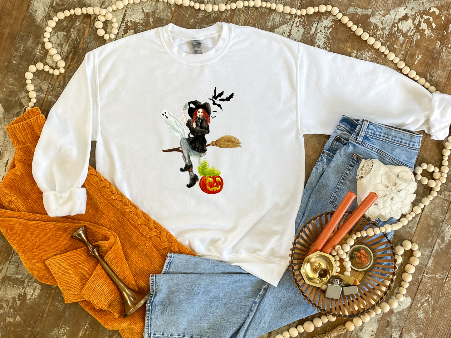 Halloween Girlie Sweatshirt