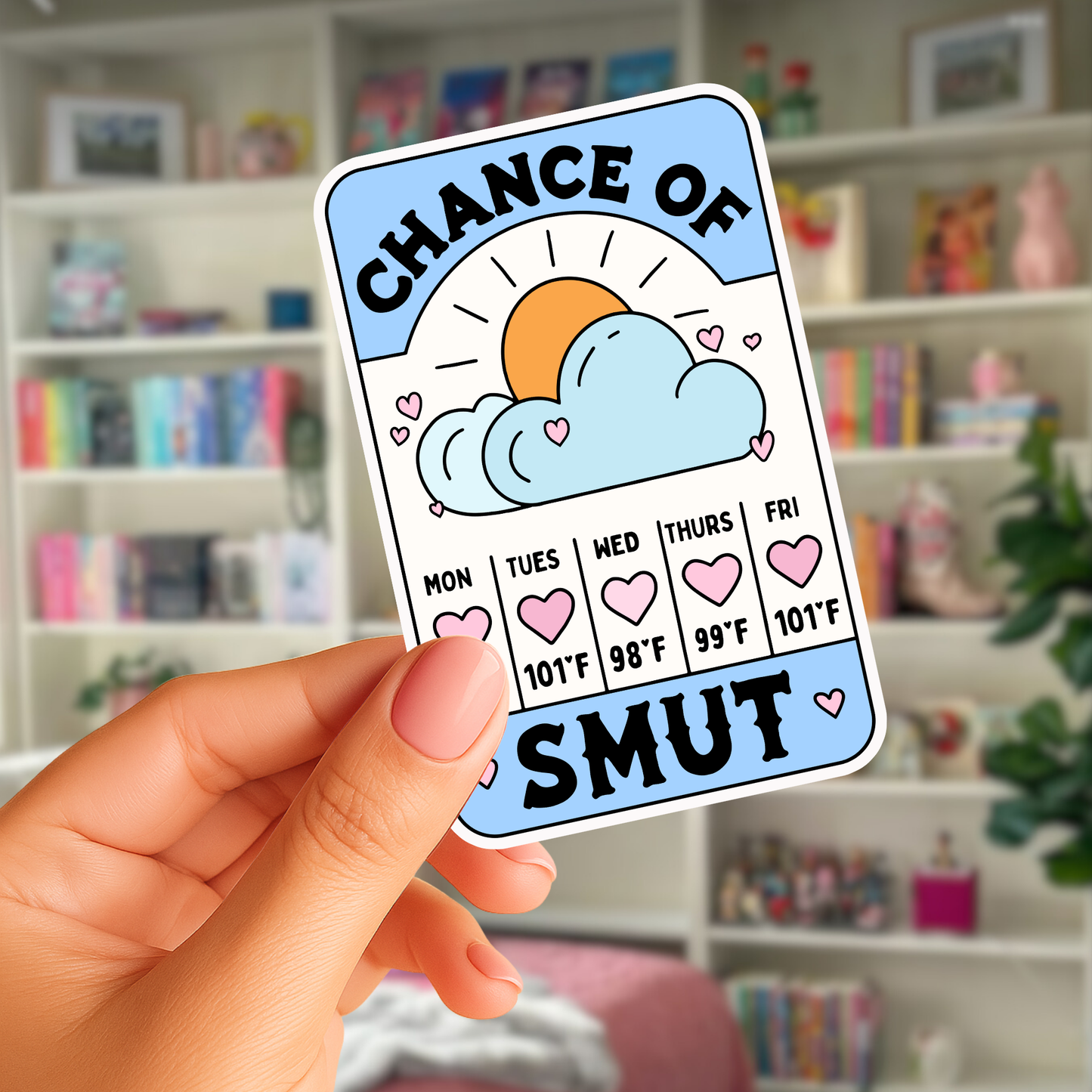 Chance of Smut Sticker