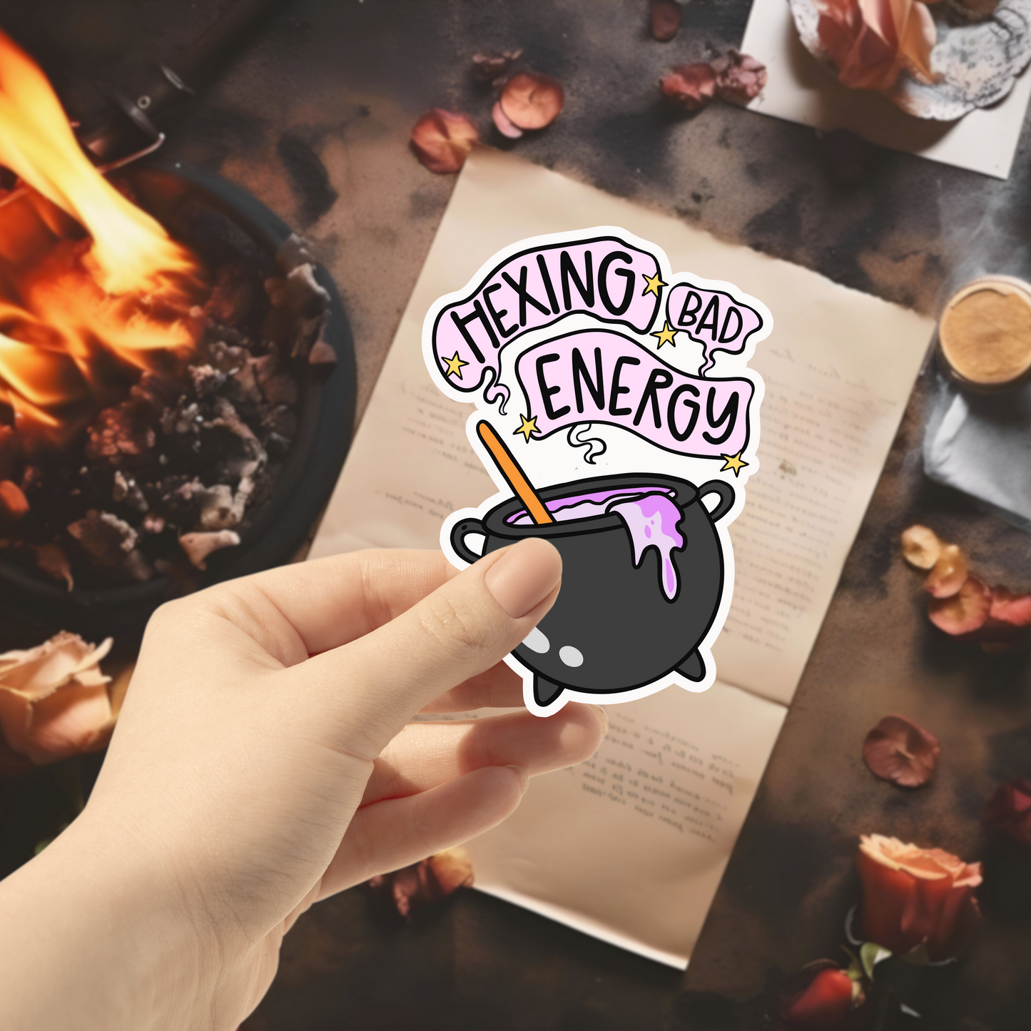Hexing Sticker