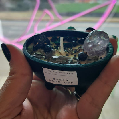 Bitch Back Off Mini Cauldron