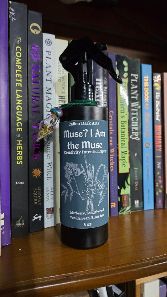 Muse? I am the Muse. Creativity Spray Intention Spray