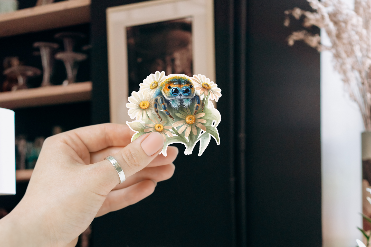 Rainbow Spider Sticker