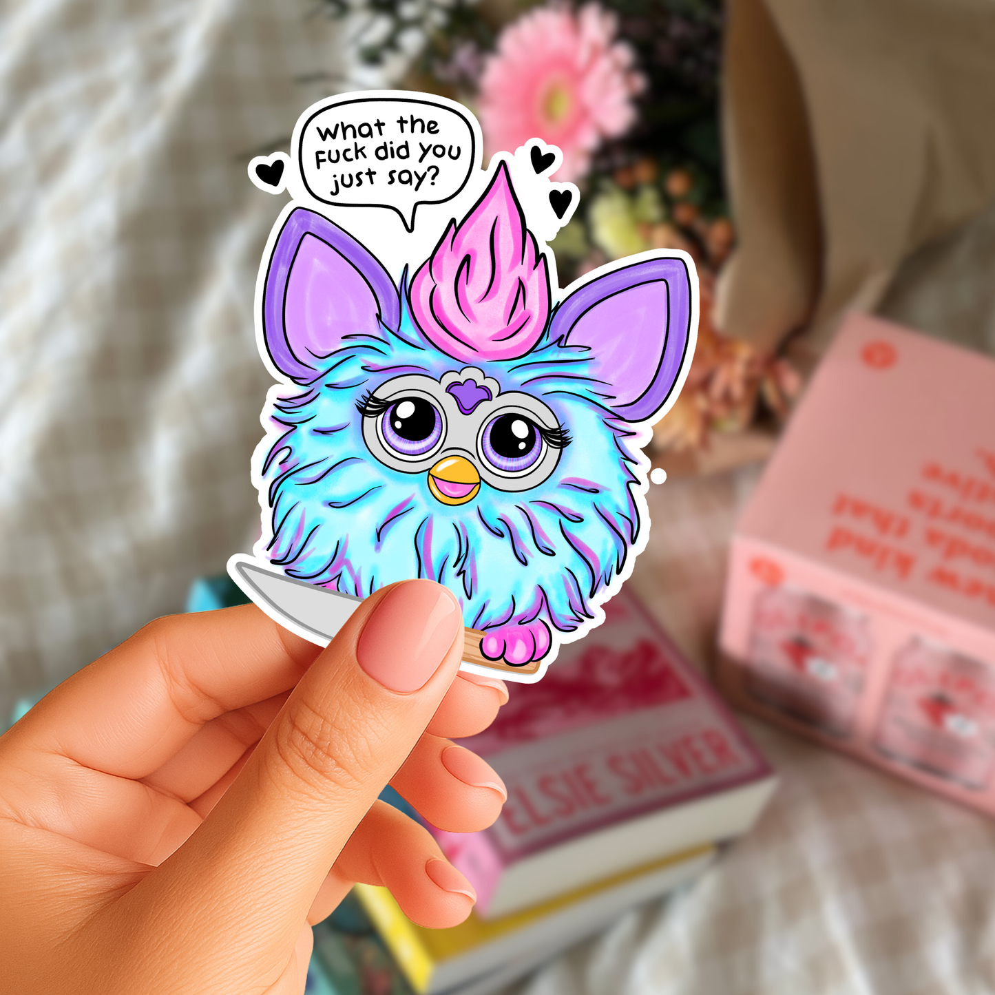 What the Fuck Did you Say? Furby Sticker