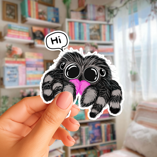 Jumping Spider Sticker