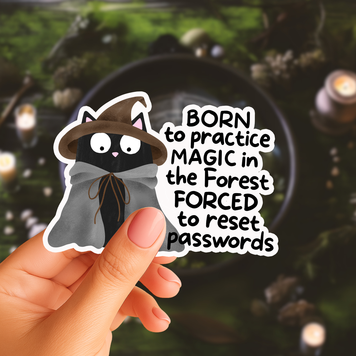 Born to Practice Magic Sticker