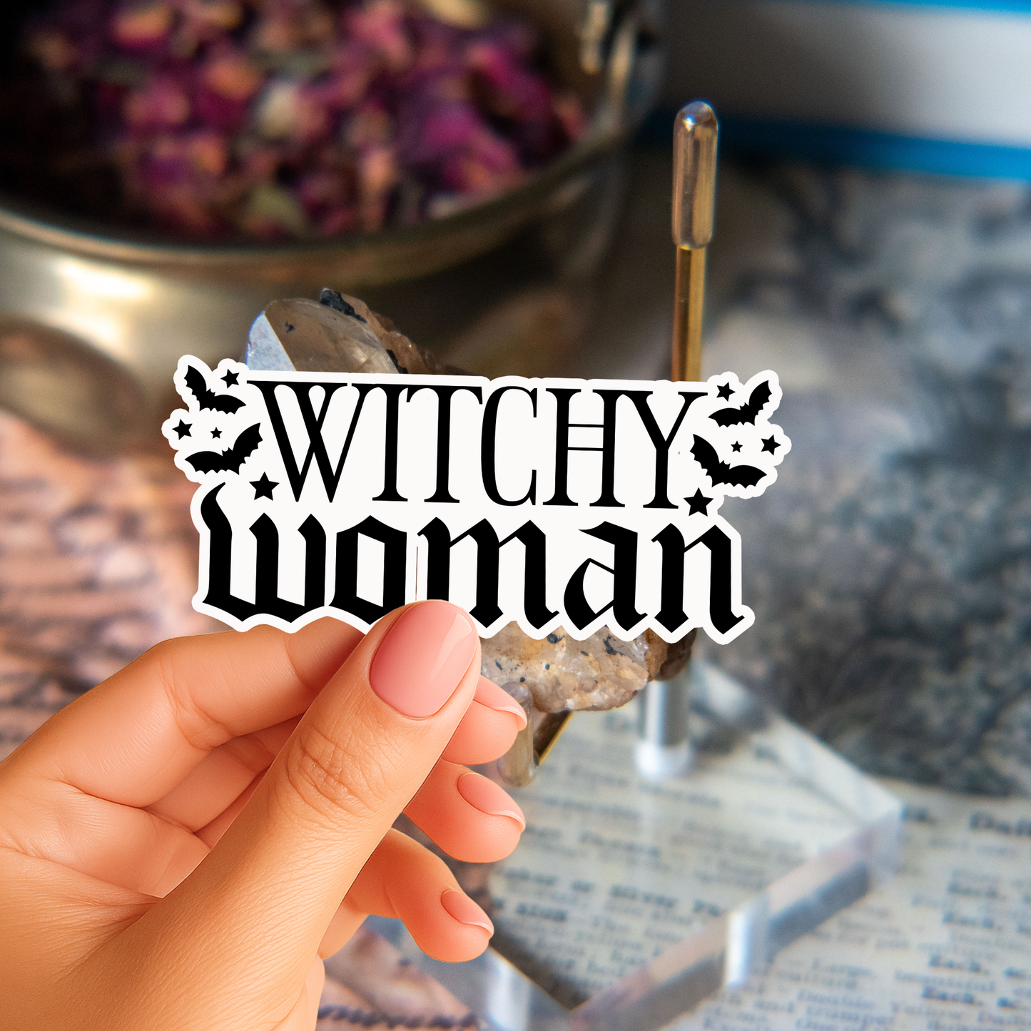Witchy Woman Sticker