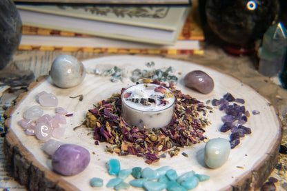 Self Love Spell Tealight Candle