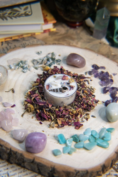 Self Love Spell Tealight Candle