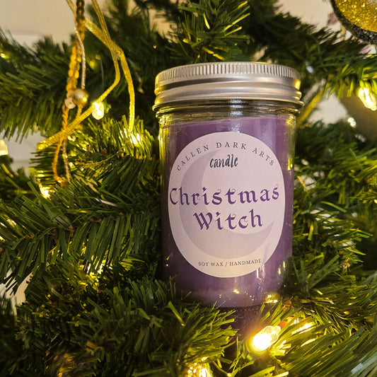 Christmas Witch Candle