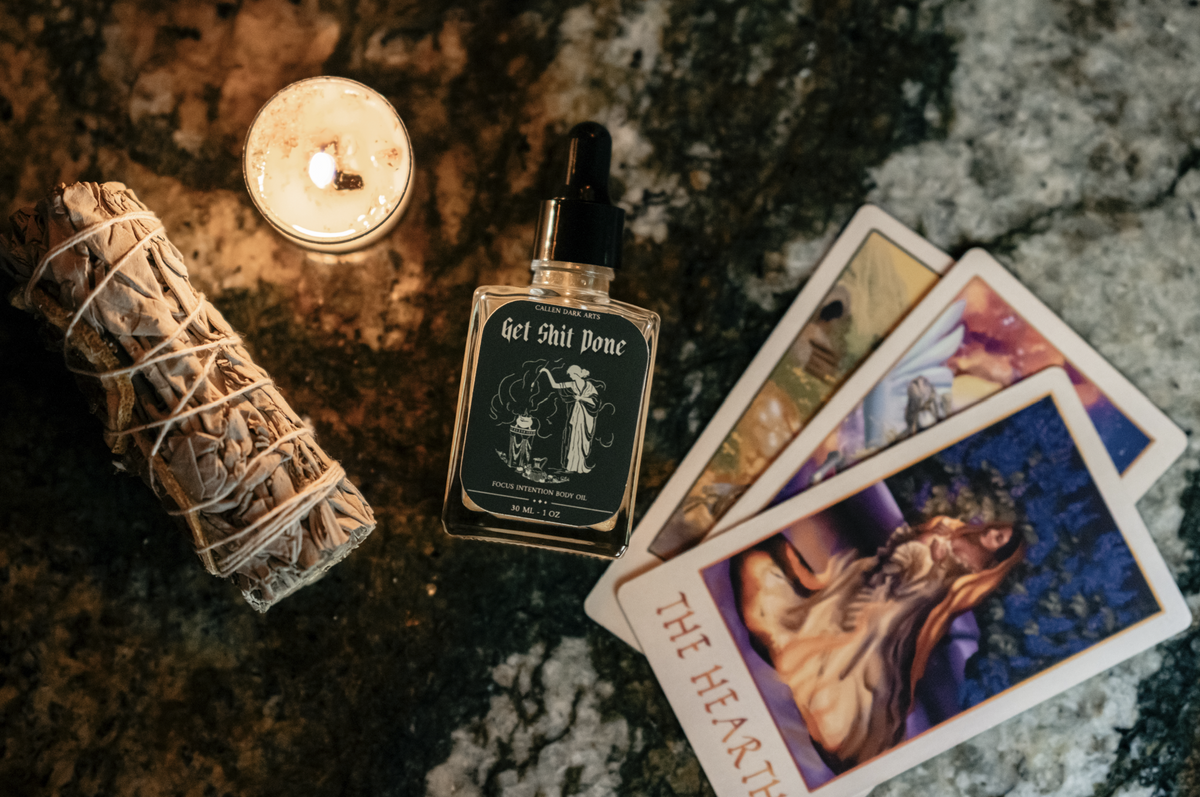 Get Shit Done Intention Body Oil