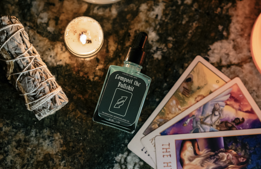 Compost the Bullshit. Intention Body Oil