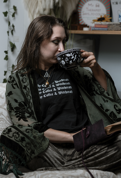 Energized by Coffee & Witchcraft T-Shirt