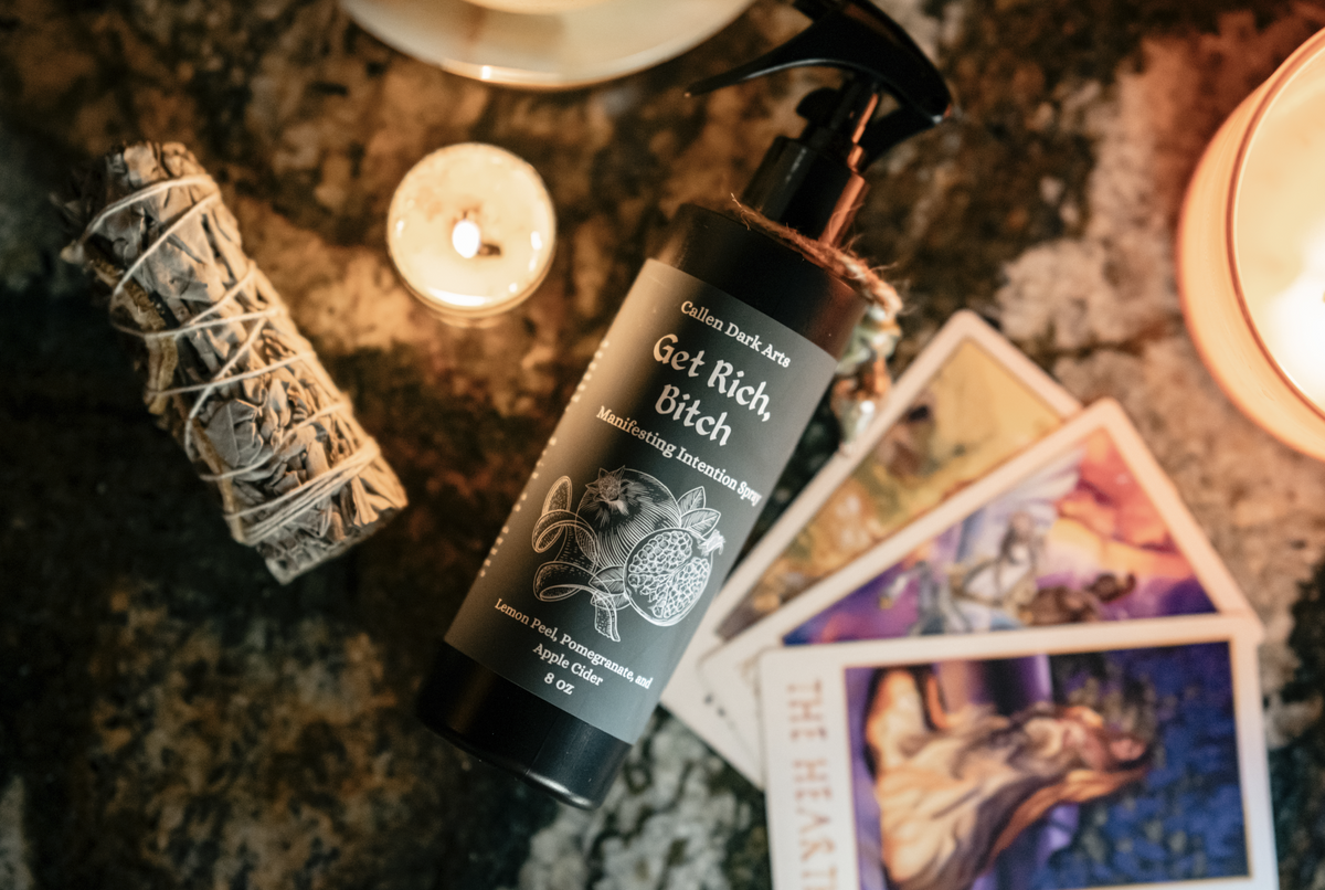 Get Rich Bitch! Manifesting Intention Spray