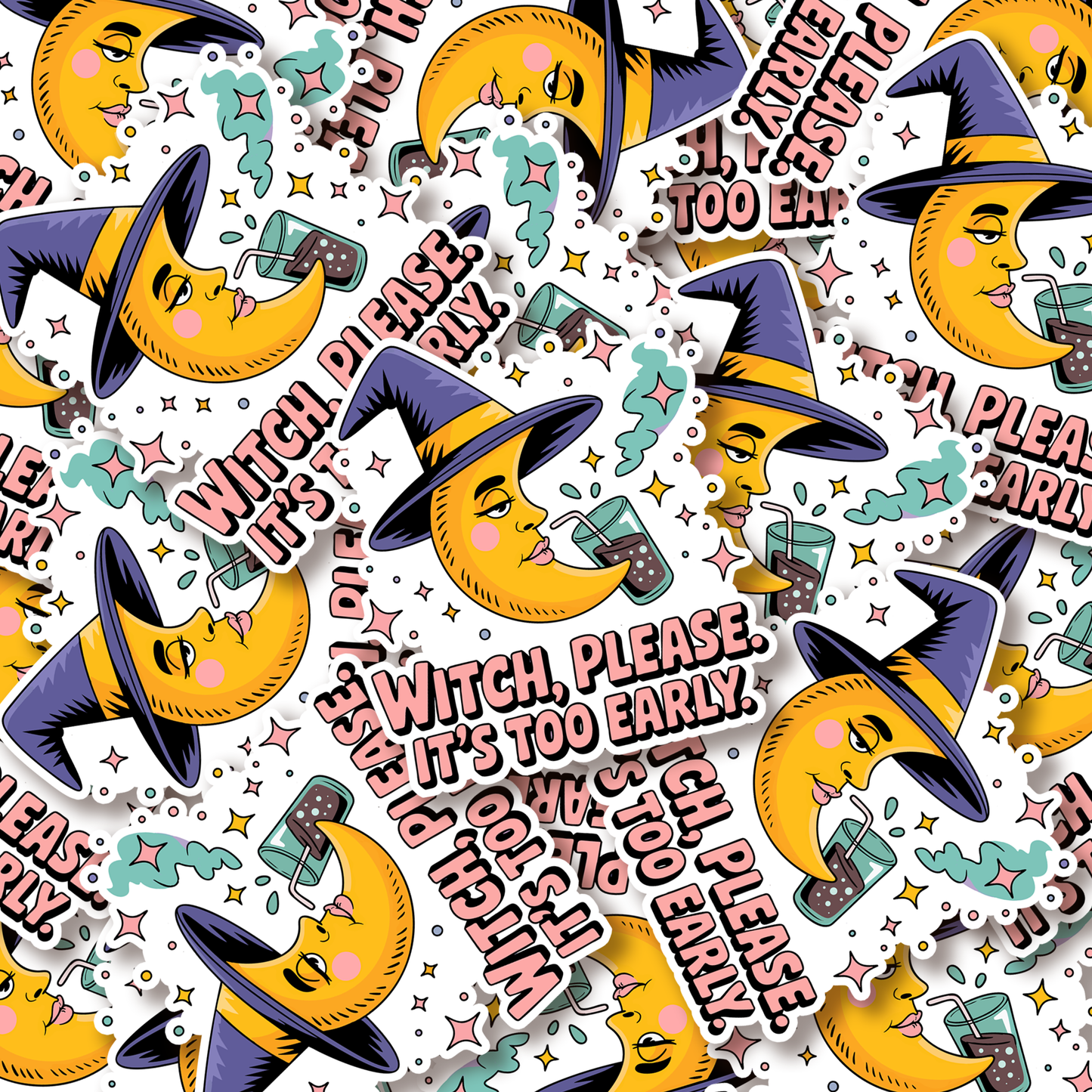 Witch, Please Sticker