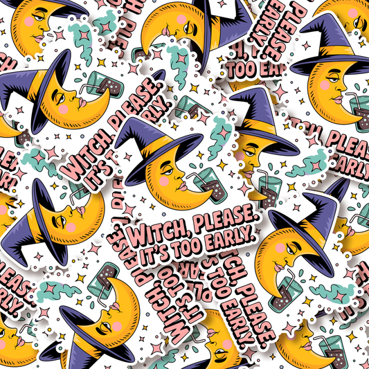 Witch, Please Sticker