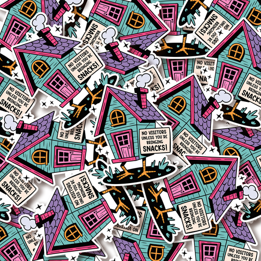 Bring Snacks Sticker