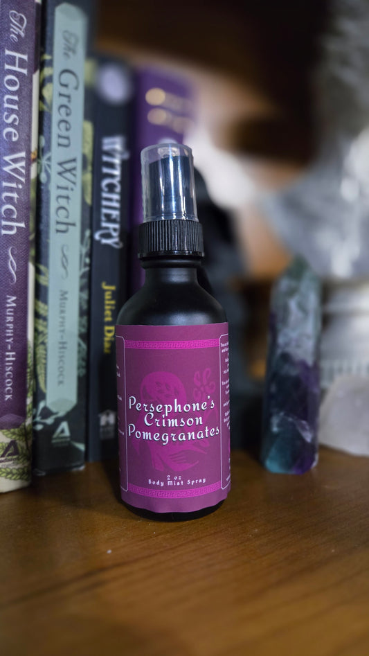 Persephone’s Crimson Pomegranates — Body Mist Spray