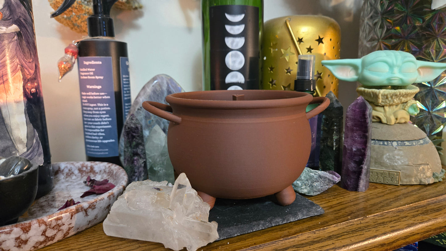 Cauldron Incense Holder