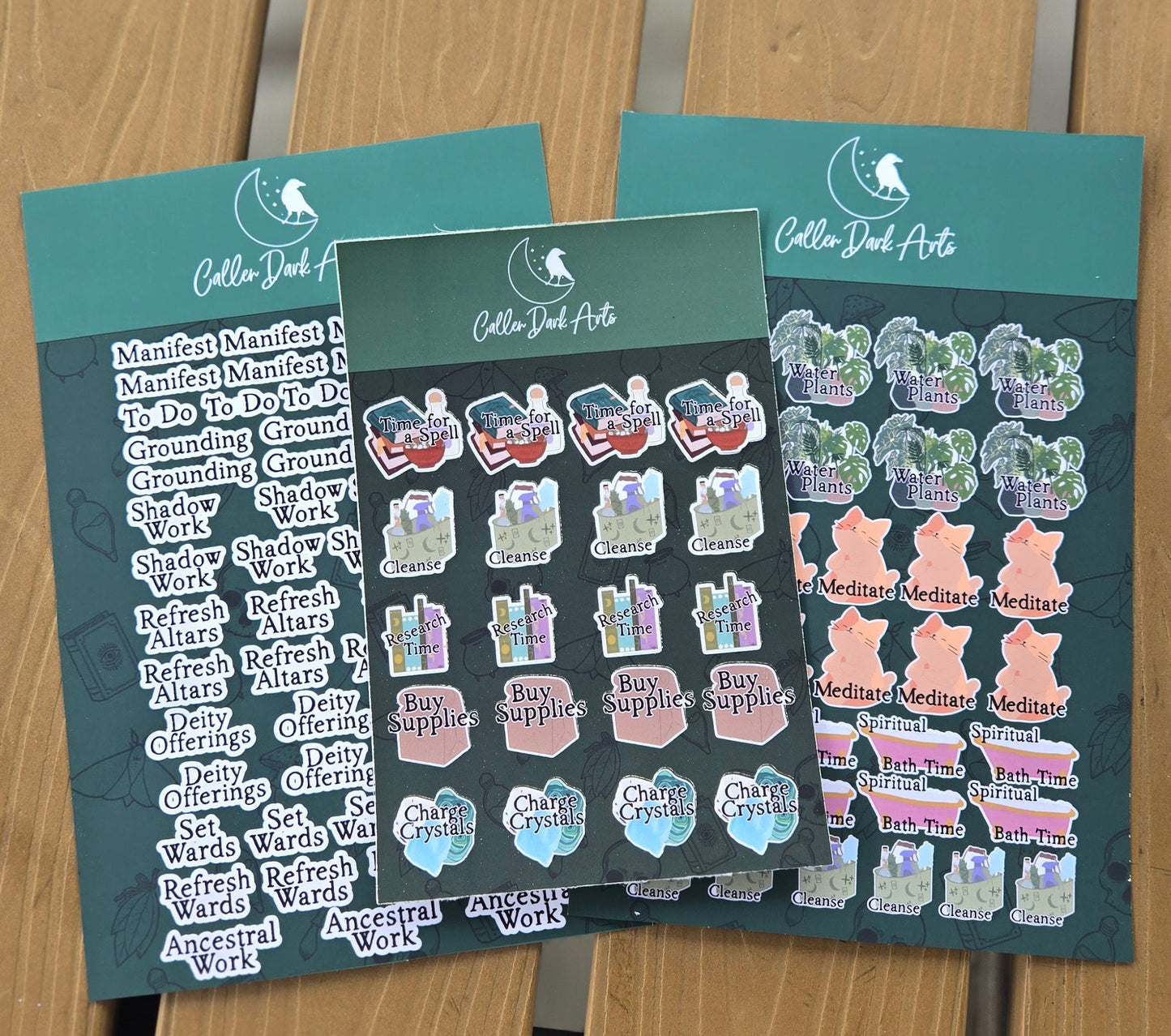 Daily Witchcraft Planner Stickers