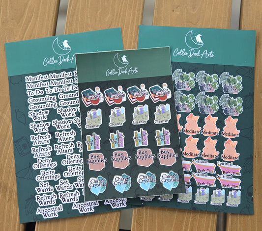 Daily Witchcraft Planner Stickers