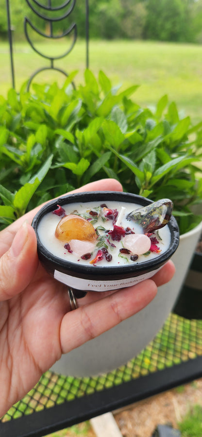 Feel Your Baddiest Mini Cauldron Soy Candle