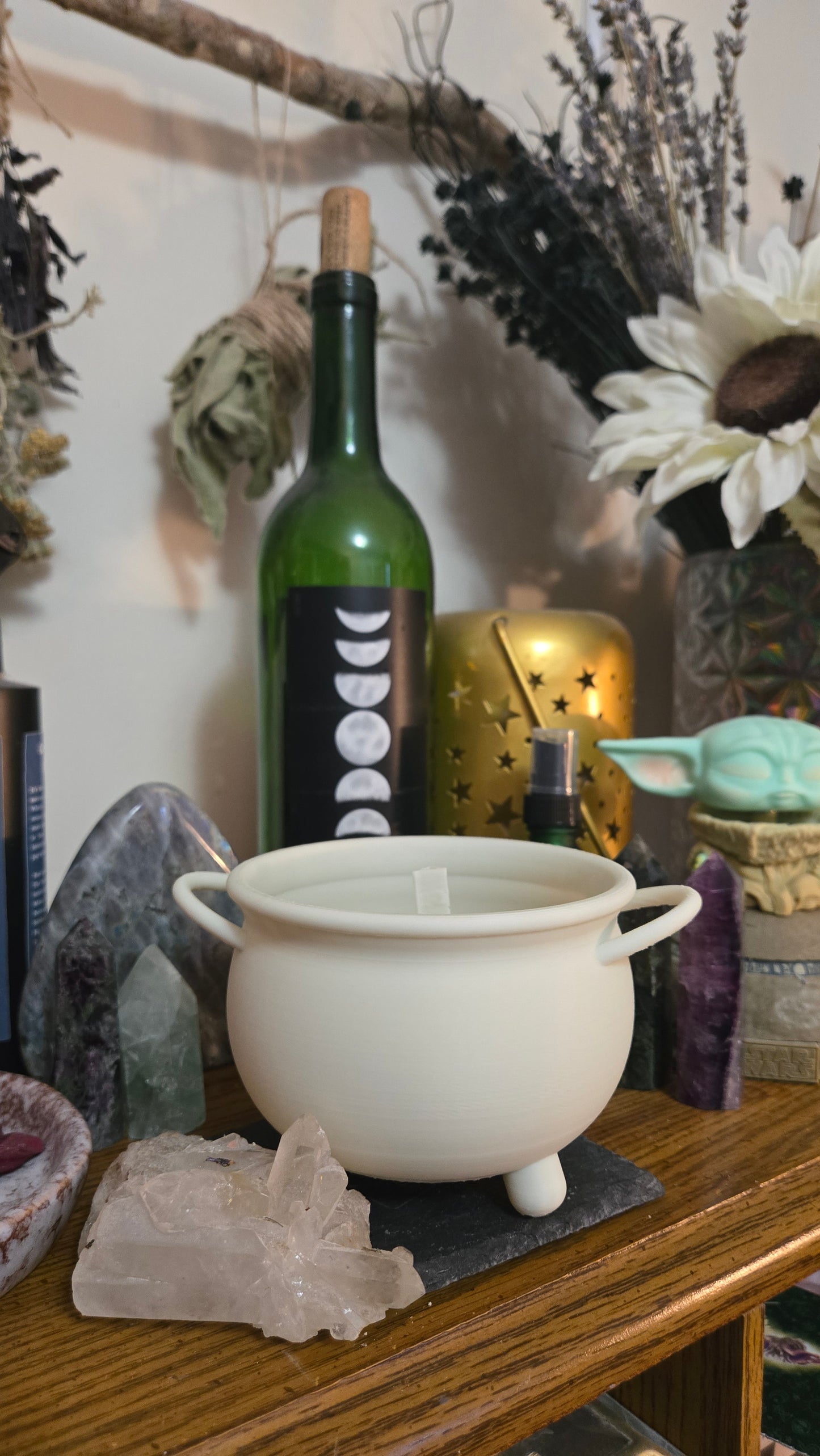 Cauldron Incense Holder