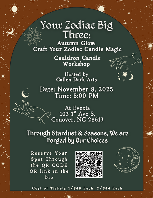 Autumn Glow: Craft Your Zodiac Candle Magic Candle Class