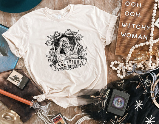 Aquarius Zodiac T-Shirt